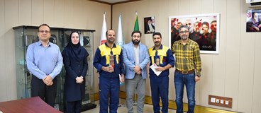 قدردانی از ناشنوایان شرکت شهاب