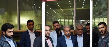 بازدید مدیرعامل و اعضای هیئت مدیره هلدینگ کوثر صبا از شرکت شهاب
