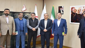 بازديد مديران بانك رفاه كارگران از شركت شهاب