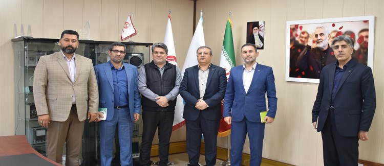بازديد مديران بانك رفاه كارگران از شركت شهاب