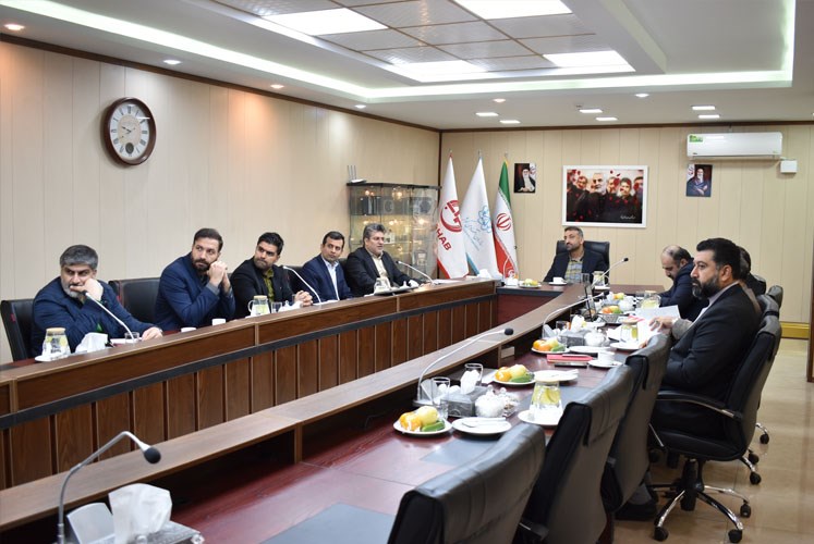 بازدید مدیرعامل محترم هلدینگ توسعه صنعت کوثر (صبا) از کارخانه شهاب