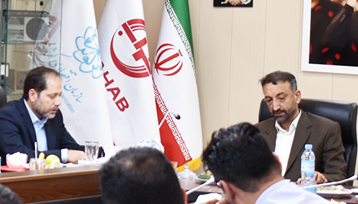 بازدید آقای مهندس قندهاری مدیرعامل هلدینگ کوثر صبا از شرکت شهاب
